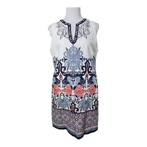 Embroidered Shift Dress by Laundry by Shelli Segal